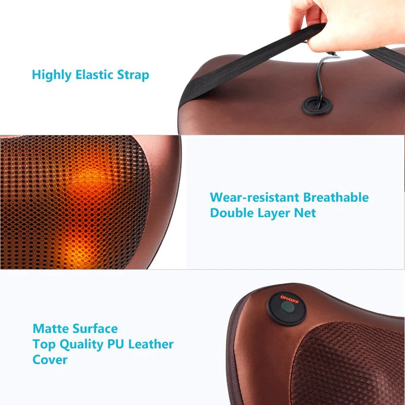 massage pillow وسادة مساج ساخنة